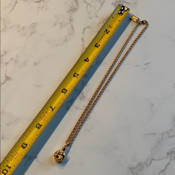 Coach Gold Knot Necklace - Picture 5 of 5